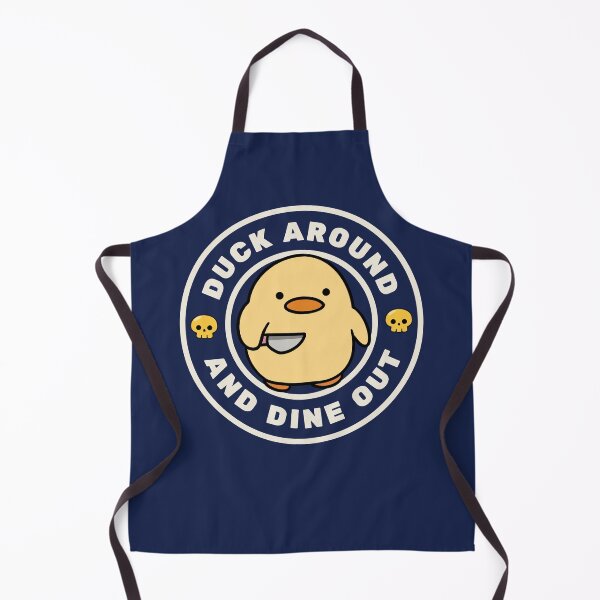 Item preview, Duck around and dine out designed and sold by InkRiot Studios.