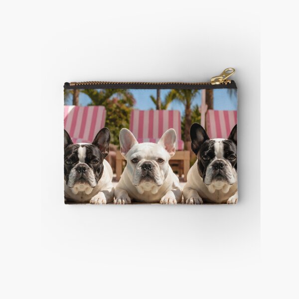 Item preview, French Bulldog Wall Art For Pool House Decor Funny Resort Dog Print Luxury Vacation Home Artwork Coastal Summer Poster Beach Gift Idea designed and sold by Kzara Visual.