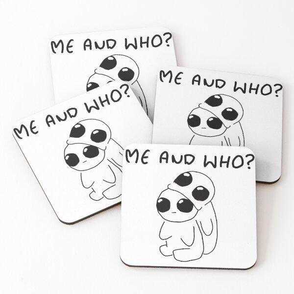 Item preview, Me and Who Cute Couple Meme designed and sold by lvlupthreads.