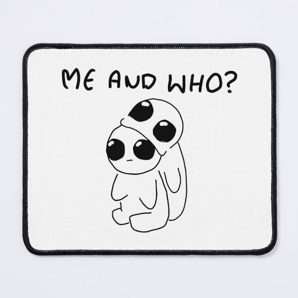Item preview, Me and Who Cute Couple Meme designed and sold by lvlupthreads.