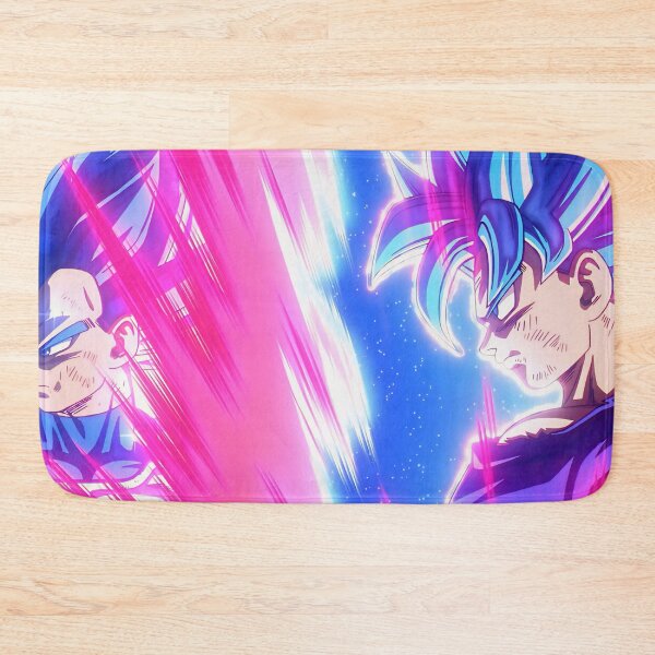 Item preview, Blue Aura Rivals – Legendary Anime Warrior Duo designed and sold by PosterFuel.