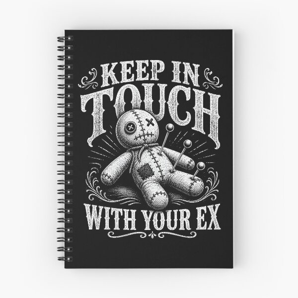 Item preview, Keep in Touch With Your Ex Voodoo Doll Humor designed and sold by Victor Shadehorn.