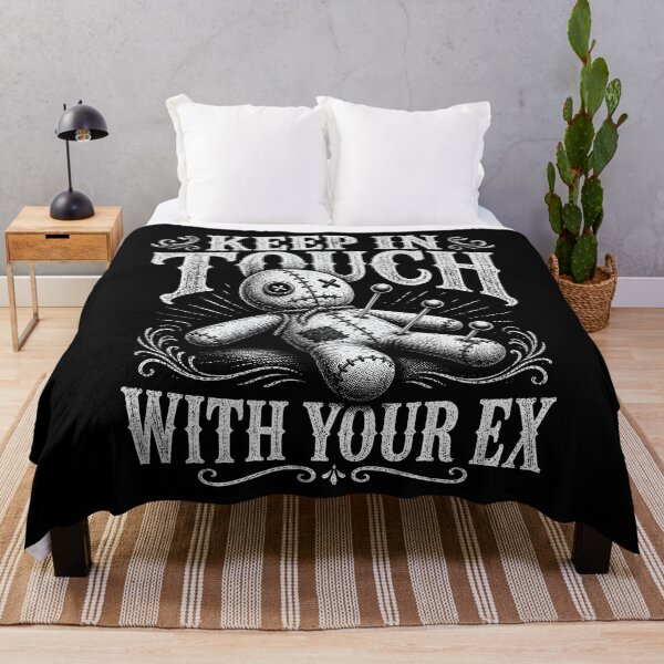 Item preview, Keep in Touch With Your Ex Voodoo Doll Humor designed and sold by Victor Shadehorn.