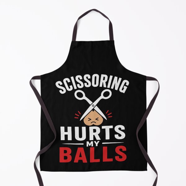 Item preview, Scissoring Hurts My Balls designed and sold by 76Valeria.