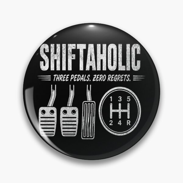 Item preview, Shiftaholic – Three Pedals Are Better Manual Transmission Stick Shift Car Enthusiast designed and sold by CarantinedChaos.