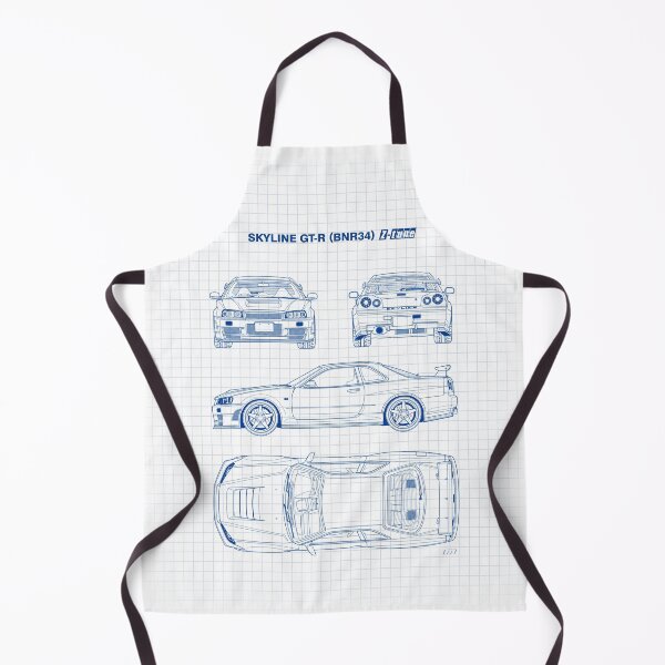 Item preview, Blueprint - Skyline GT-R (R34) Z-Tune (White Version) designed and sold by m-arts.