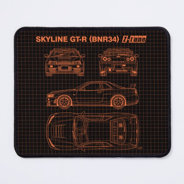 Item preview, Blueprint - Skyline GT-R (R34) Z-Tune (Black Version) designed and sold by m-arts.