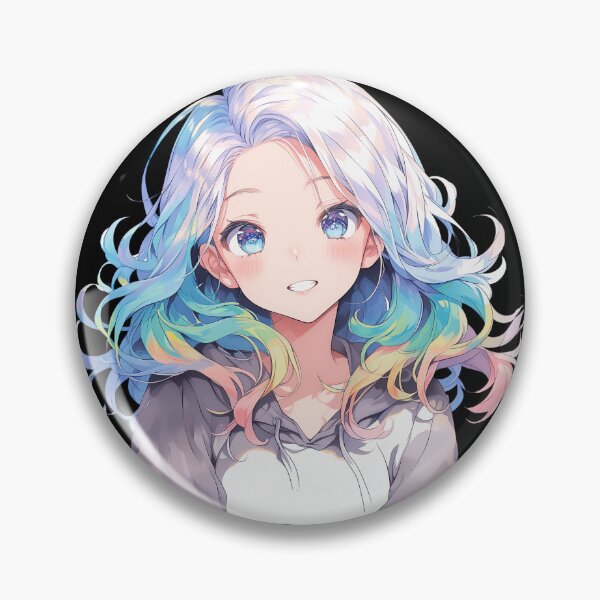 Item preview, Happy Sunny – Cute Rainbow Anime Girl designed and sold by bella-rosa87.