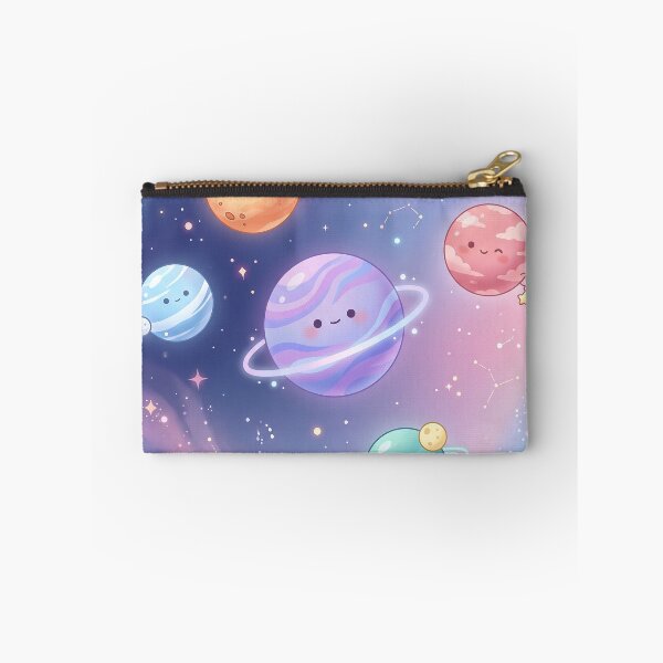 Item preview, Cute Planets in Pastel Galaxy designed and sold by Neural Dream.