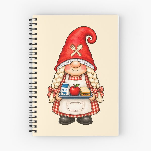 Item preview, Lunch Lady Gnome Serving School Lunch designed and sold by Victor Shadehorn.