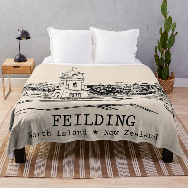 Item preview, Feilding NZ - Vintage Ink Cityscape designed and sold by Lakeric.