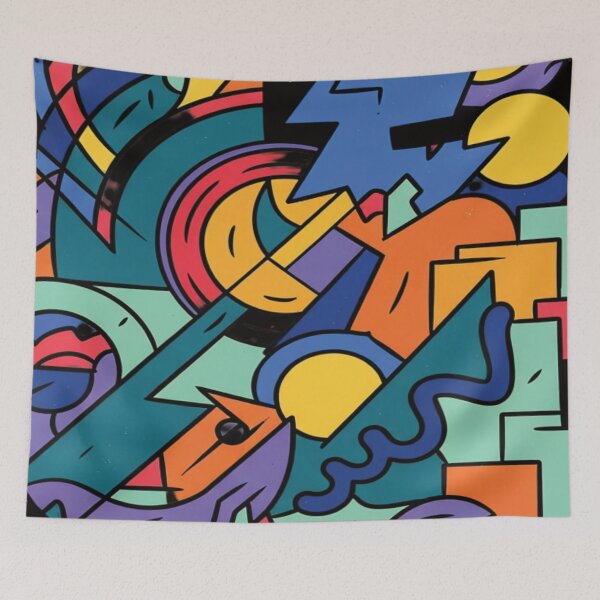 Item preview, Urban Rhythm | Modern Geometric Abstract Art designed and sold by delohill.