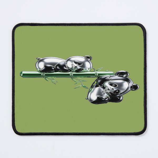 Item preview, Bamboo Pandas - 3D Metallic Climbing and Hanging Duo designed and sold by RAYBIL.