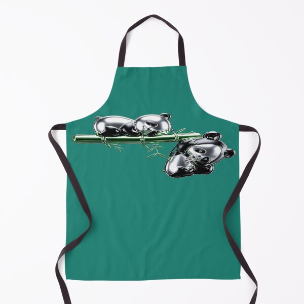 Item preview, Bamboo Pandas - 3D Metallic Climbing and Hanging Duo designed and sold by RAYBIL.