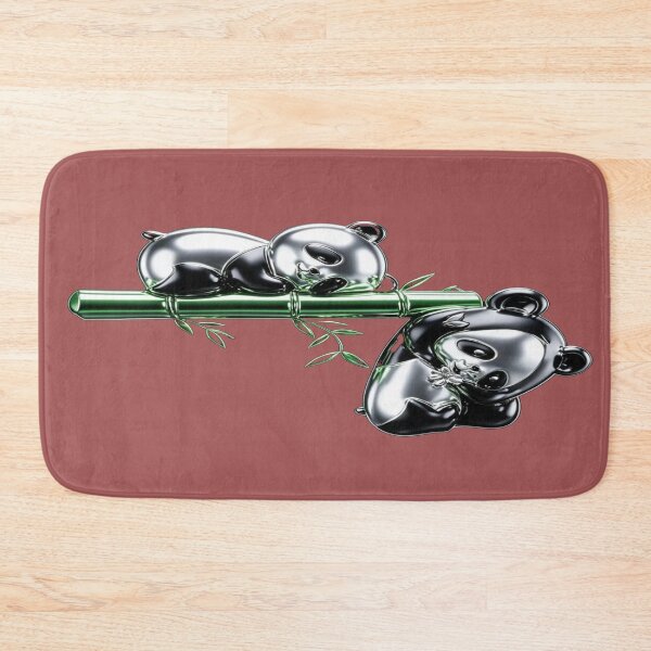 Item preview, Bamboo Pandas - 3D Metallic Climbing and Hanging Duo designed and sold by RAYBIL.
