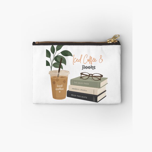 Item preview, Iced coffee and books designed and sold by Lina Khaled.