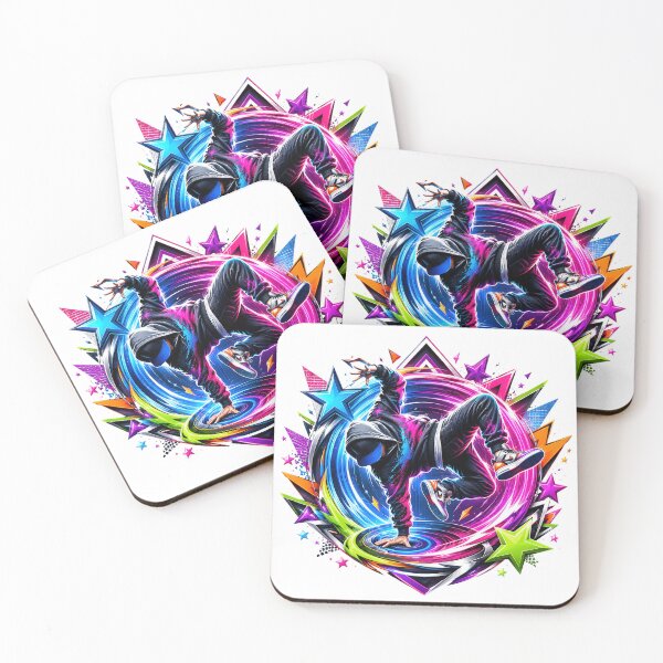 Item preview, Neon Breakdance Energy designed and sold by syotos-ai.