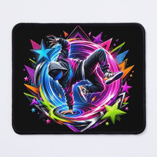 Item preview, Neon Breakdance Energy designed and sold by syotos-ai.