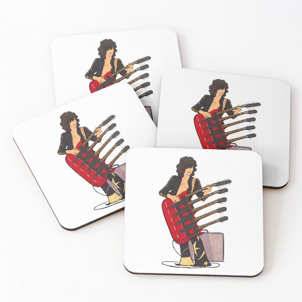 Item preview, Jimmy Page Cartoon Illustration Led Zeppelin Guitar Legend designed and sold by The A-Press.