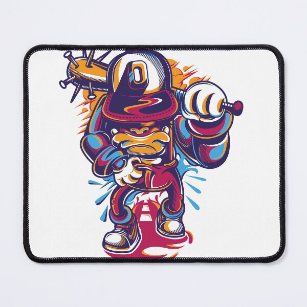 Item preview, Urban Graffiti Monster With Spray Paint Can designed and sold by ndesigne.