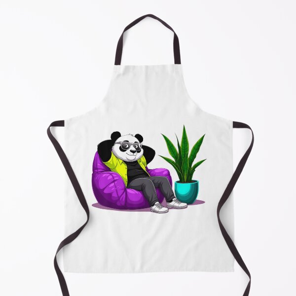 Item preview, A panda sitting in a cozy armchair. designed and sold by ANVivid.