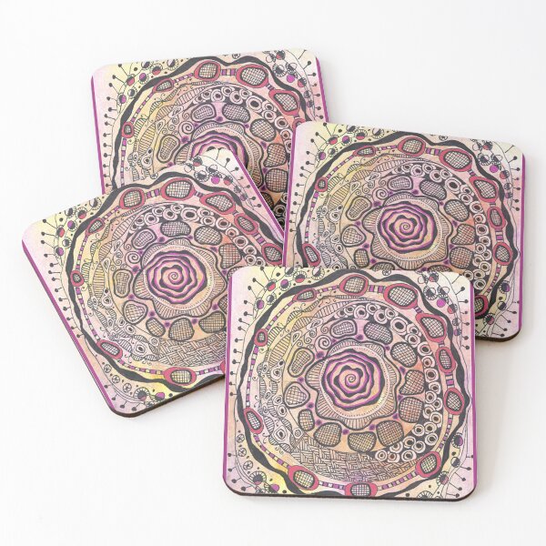 Item preview, Aztec Soral designed and sold by Color Splash Creations.