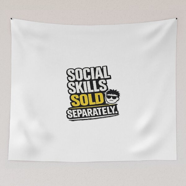 Item preview, Social Skills Sold Separately. designed and sold by AcornAndPebble.