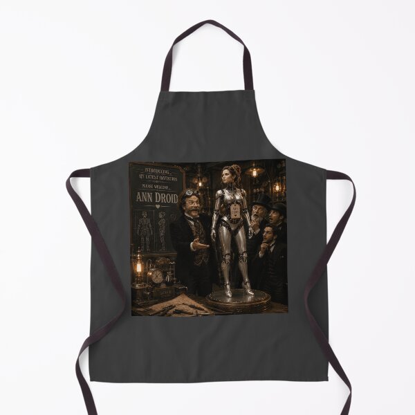 Item preview, Ann Droid Funny Android Robot Pun Steampunk Design designed and sold by Hornace88studio.