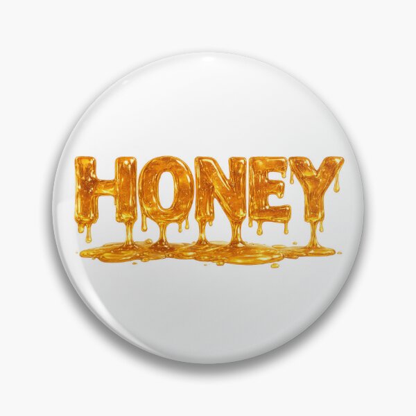 Item preview, Honey Drip Typography Golden Honey Word Art Sweet Beekeeper Nature Aesthetic Design  Main Tag designed and sold by RoPrincess.