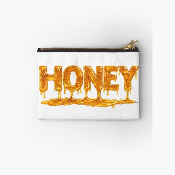 Item preview, Honey Drip Typography Golden Honey Word Art Sweet Beekeeper Nature Aesthetic Design  Main Tag designed and sold by RoPrincess.