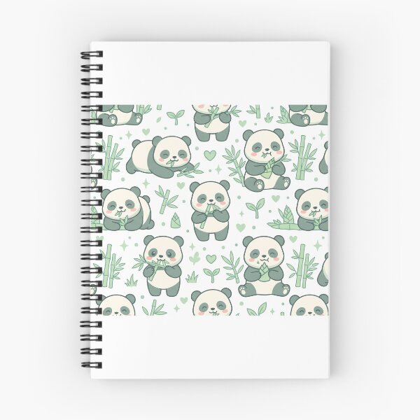 Item preview, Kawaii Baby Panda Bamboo Pattern designed and sold by MuffinMeng ⭐⭐⭐⭐⭐.