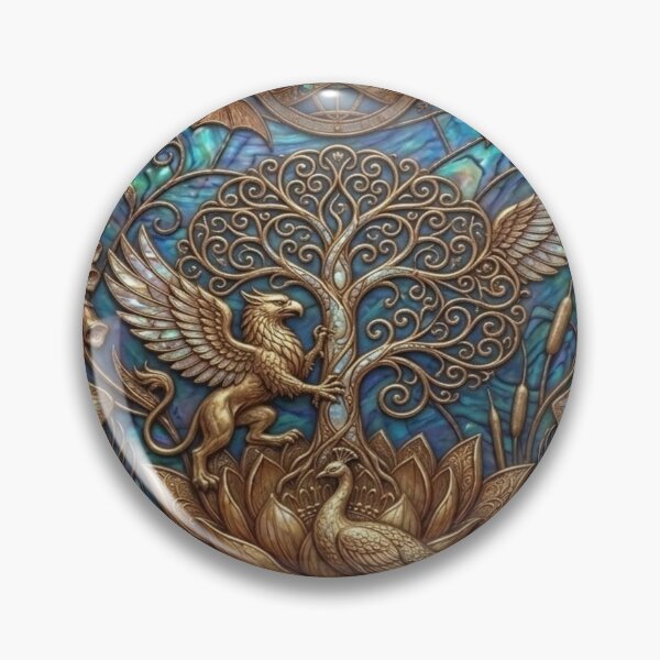 Item preview, Sphinx dorado, loto cósmico y peacock estelar designed and sold by BriSher.