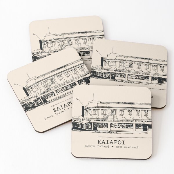 Item preview, Kaiapoi NZ - Vintage Ink Cityscape designed and sold by Lakeric.