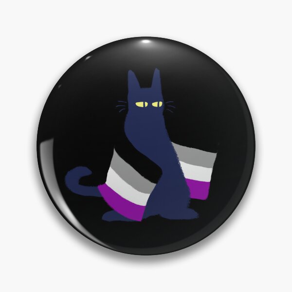 Item preview, Ace Pride Cat designed and sold by corduroycat.
