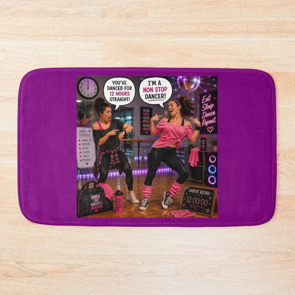 Item preview, Non Stop Dancer Funny Dance Pun designed and sold by Hornace88studio.