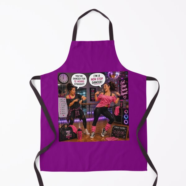 Item preview, Non Stop Dancer Funny Dance Pun designed and sold by Hornace88studio.