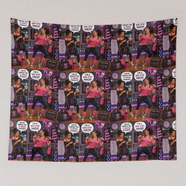 Item preview, Non Stop Dancer Funny Dance Pun designed and sold by Hornace88studio.