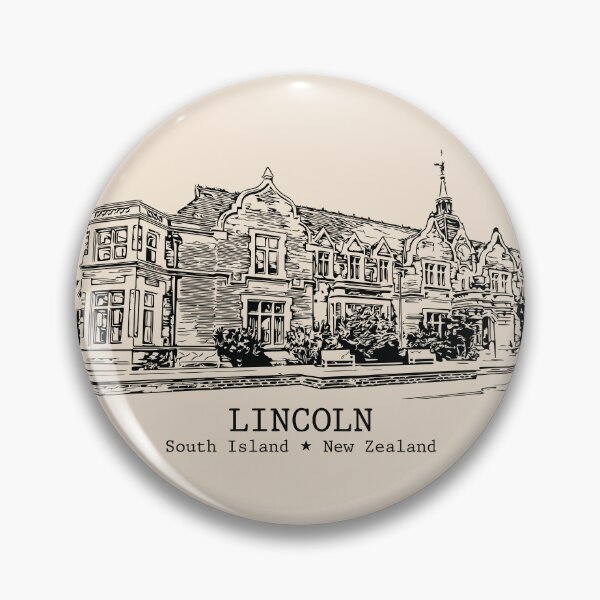 Item preview, Lincoln NZ - Vintage Ink Cityscape designed and sold by Lakeric.