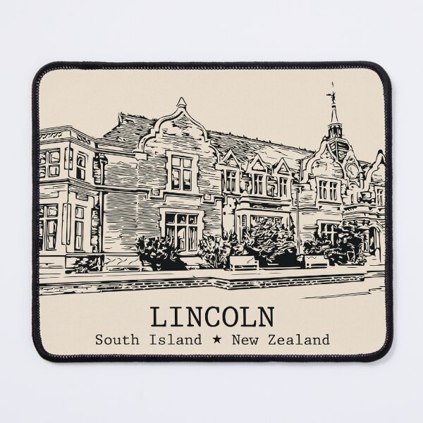 Item preview, Lincoln NZ - Vintage Ink Cityscape designed and sold by Lakeric.