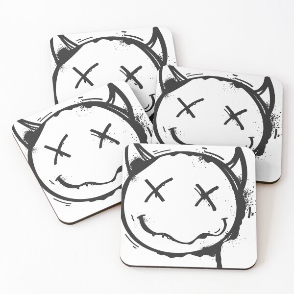 Item preview, Melting Black Cat Face With Crossed Eyes designed and sold by ndesigne.