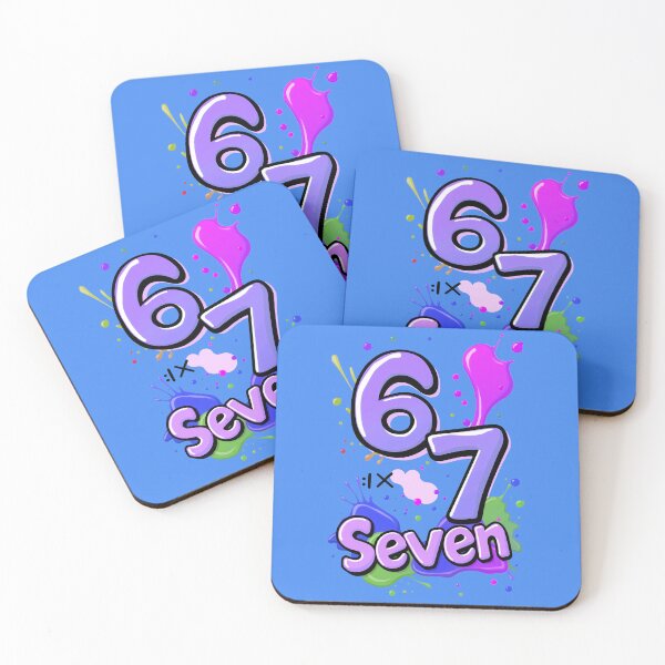 Item preview, Six Seven - Blue designed and sold by LKozerski.