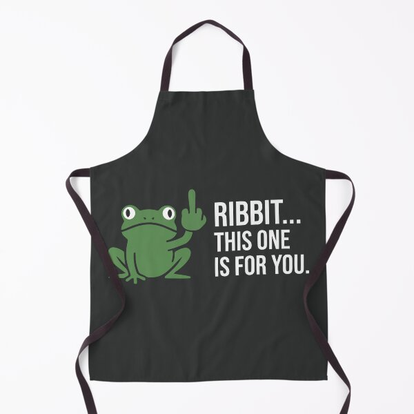 Item preview, Sarcastic Frog Middle Finger Ribbit This One Is For You Funny Humor designed and sold by Amir Faysal.