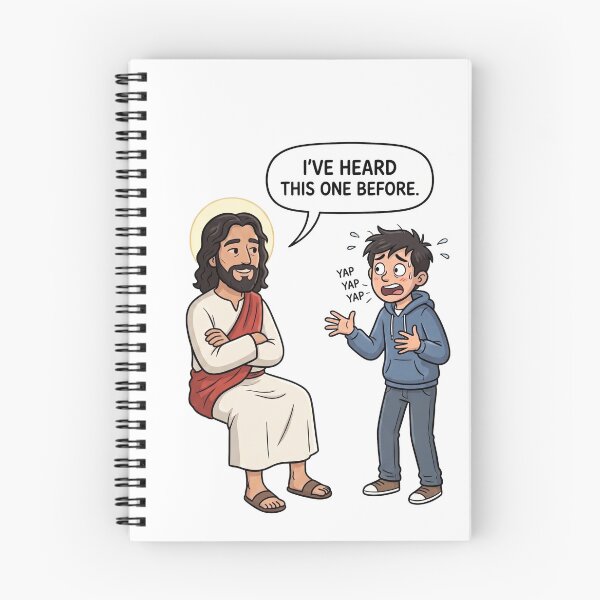 Item preview, I Have Heard This One Before - Funny Jesus Humor Design designed and sold by Softbear Atelier.