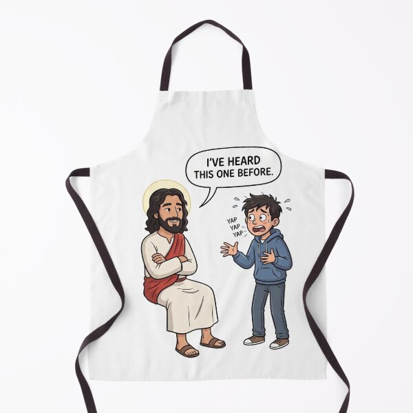 Item preview, I Have Heard This One Before - Funny Jesus Humor Design designed and sold by Softbear Atelier.