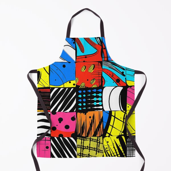 Item preview, Pop Culture Comic Colorful Cartoon Abstract Art Pattern designed and sold by DEC02.