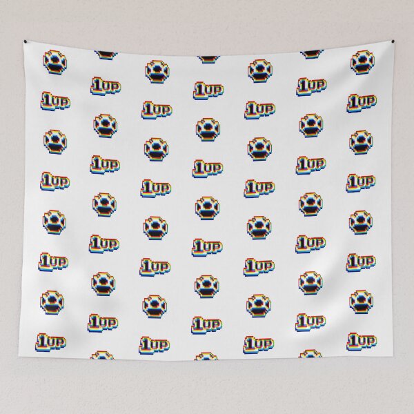Item preview, 1up Mushroom Glitch Pattern 2 designed and sold by animinimal.
