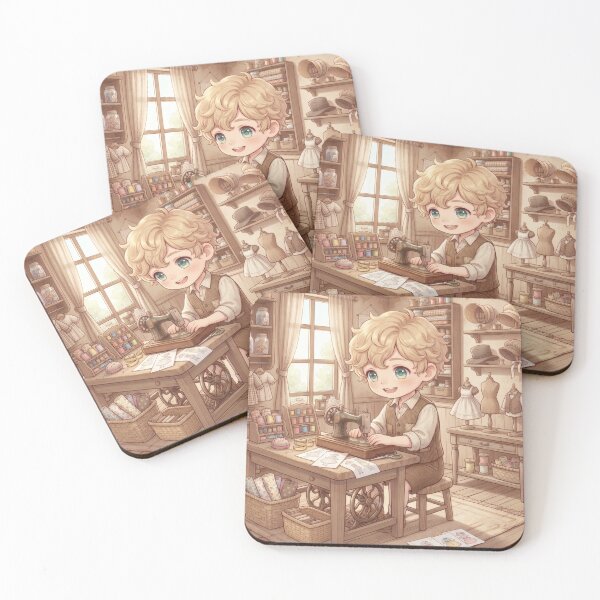 Item preview, Vintage Clothing Sewing Workshop: "Little Tailor" – Art and Fashion designed and sold by Azurart2.