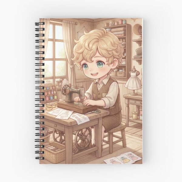 Item preview, Vintage Clothing Sewing Workshop: "Little Tailor" – Art and Fashion designed and sold by Azurart2.
