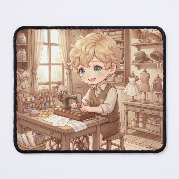 Item preview, Vintage Clothing Sewing Workshop: "Little Tailor" – Art and Fashion designed and sold by Azurart2.