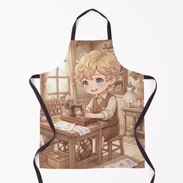 Item preview, Vintage Clothing Sewing Workshop: "Little Tailor" – Art and Fashion designed and sold by Azurart2.
